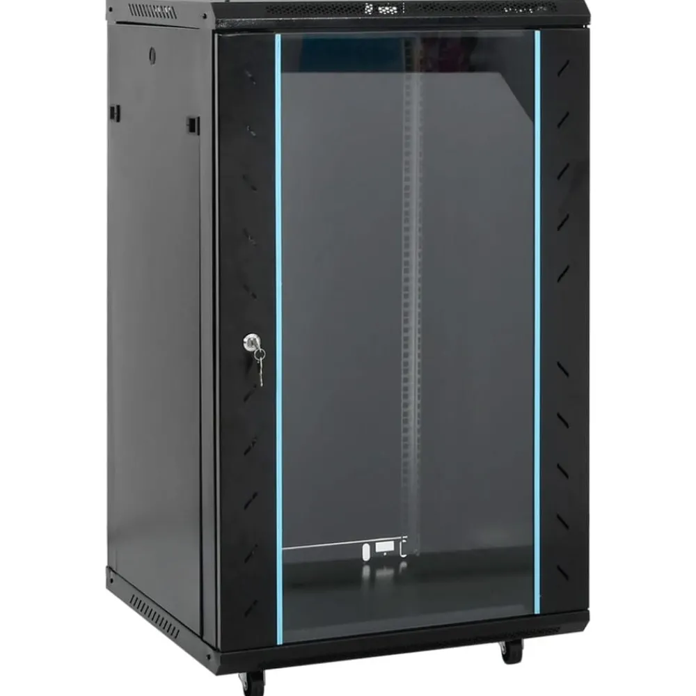Netwerkkast 18U 19" IP20 60x60x100 cm>vidaXL Outlet