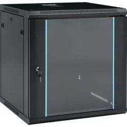Netwerkkast voor aan de muur 12U 19" IP20 600x600x640 mm>vidaXL Online