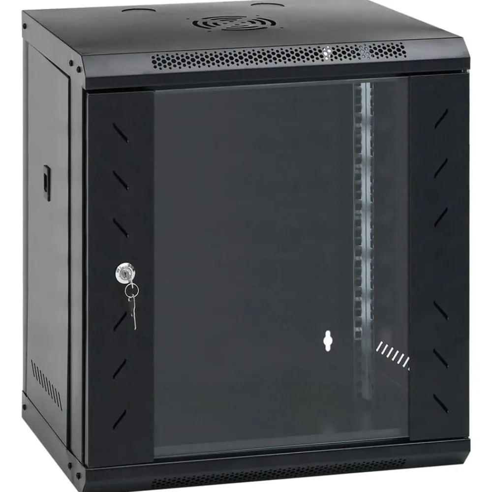 Netwerkkast wandgemonteerd 12U 19" IP20 53x40x60 cm>vidaXL Clearance