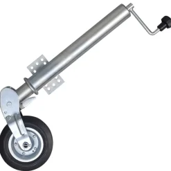 Voertuigonderdelen & -Accessoires*vidaXL Neuswiel met 2 staanders en 2 spanklemmen 60 mm