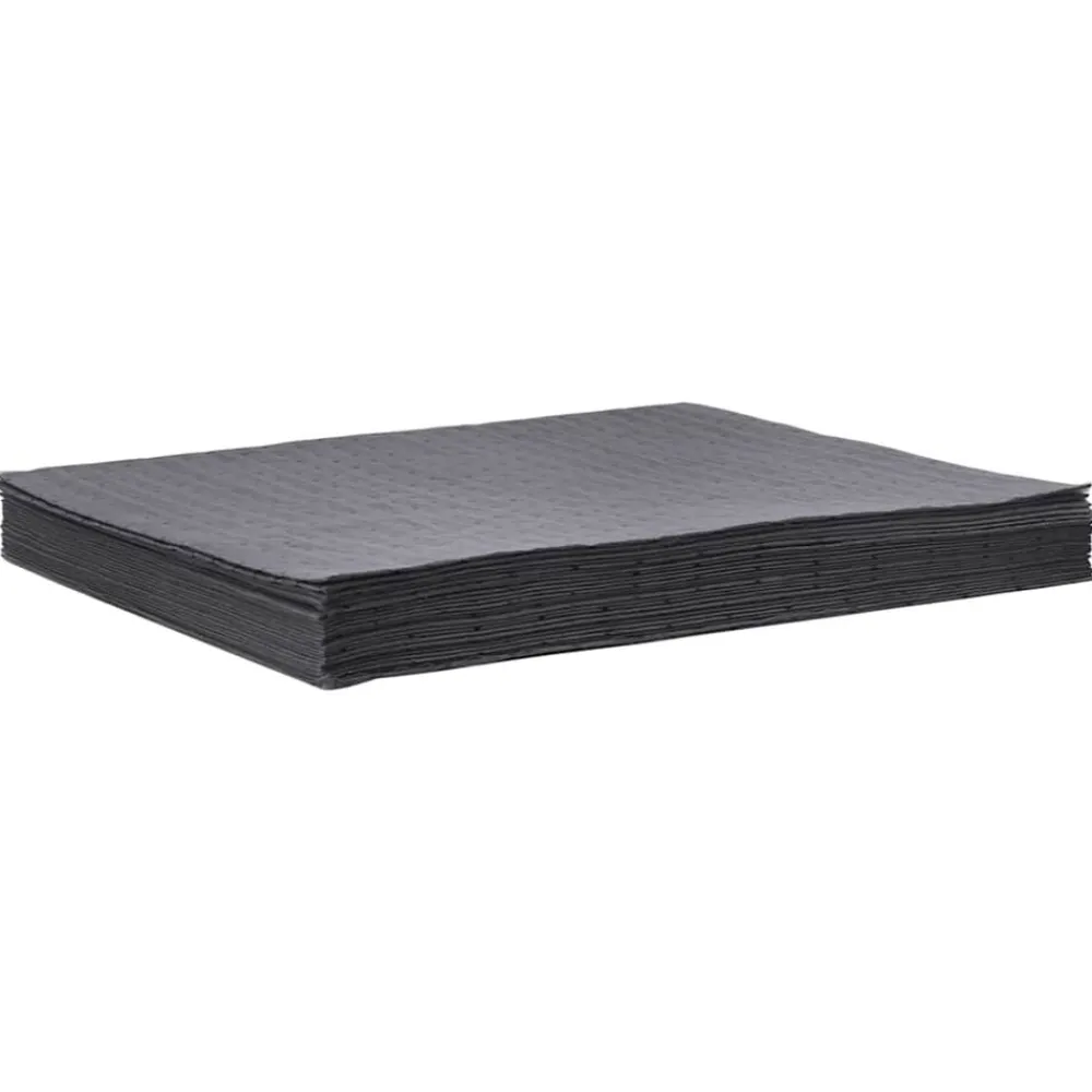 Huishoudelijke Benodigdheden*vidaXL Olie-absorberende pads 25 st 40x50 cm grijs