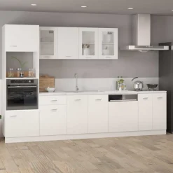 Kasten & Opbergmeubelen*vidaXL Onderkast Lyon 60x46x81,5 cm bewerkt hout Wit