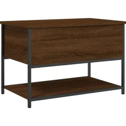 Bankjes*vidaXL Opbergbankje 70x42,5x47 cm bewerkt hout bruin eikenkleur