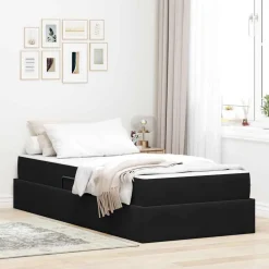 Opbergbed met matras met matras 90 x 190 cm Fluweel>vidaXL Clearance