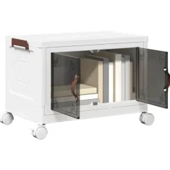 Opbergbox stapelbaar met wielen 28 L 48,5x29,5x33 cm>vidaXL Best