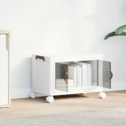 Opbergbox stapelbaar met wielen 28 L 48,5x29,5x33 cm><noscript><img width=