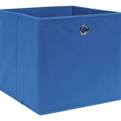 Opbergboxen 4 st 28x28x28 cm nonwoven stof>vidaXL Best