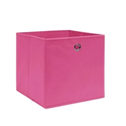 Opbergboxen 4 st 28x28x28 cm nonwoven stof>vidaXL