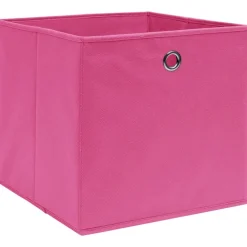 Opbergboxen 4 st 28x28x28 cm nonwoven stof><noscript><img width=
