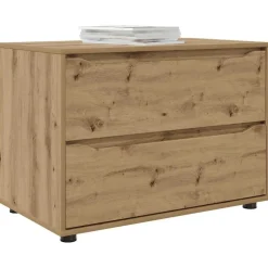 Opbergkast Artisan Eiken 80 x 48 x 57 cm Bewerkt hout><noscript><img width=