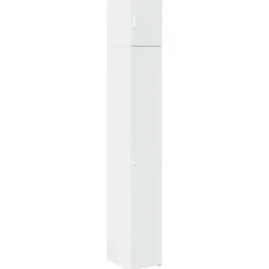 Opbergkast smal 30x42,5x225 cm bewerkt hout>vidaXL