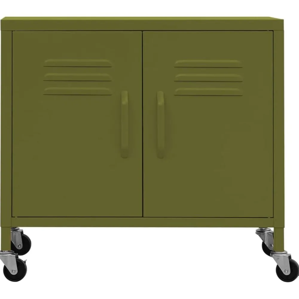 Opbergkast 60x35x56 cm staal>vidaXL Discount