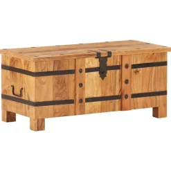 Opbergkist 90x40x40 cm massief acaciahout>vidaXL