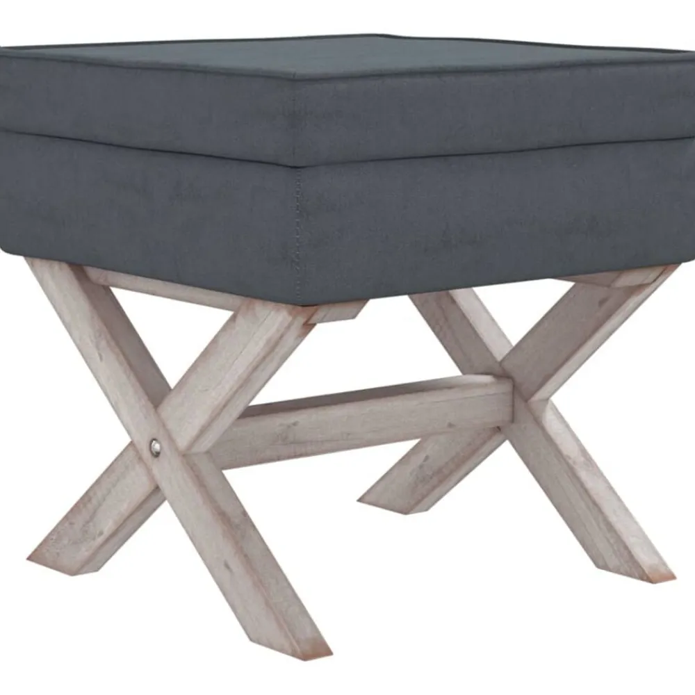Opbergkruk 45x45x49 cm fluweel>vidaXL Best