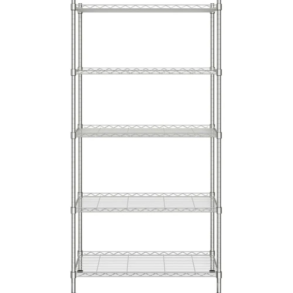 Opbergrek 5-laags 250 kg 90x35x180 cm kleurig>vidaXL Online