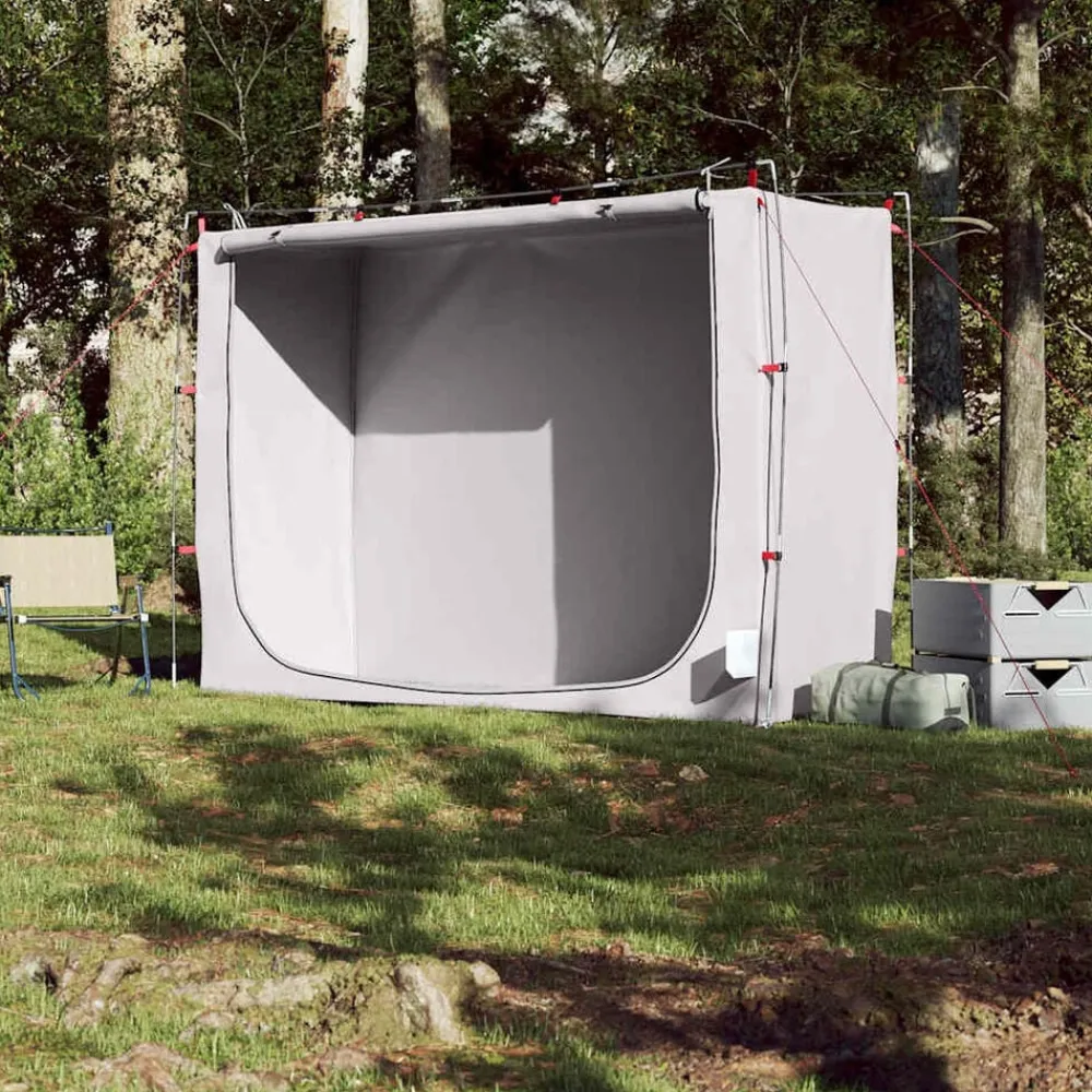 Buitensport*vidaXL Opbergtent waterdicht grijs