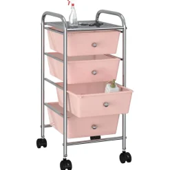 Opbergtrolley met 4 lades mobiel kunststof><noscript><img width=