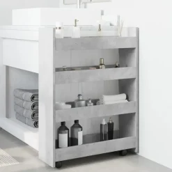 Opbergtrolley smal 4-laags bewerkt hout><noscript><img width=