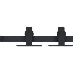 Bouwbeslag*vidaXL Ophangset voor minischuifdeur 183 cm koolstofstaal