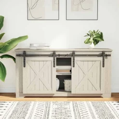Ophangset voor schuifdeur 122 cm koolstofstaal><noscript><img width=