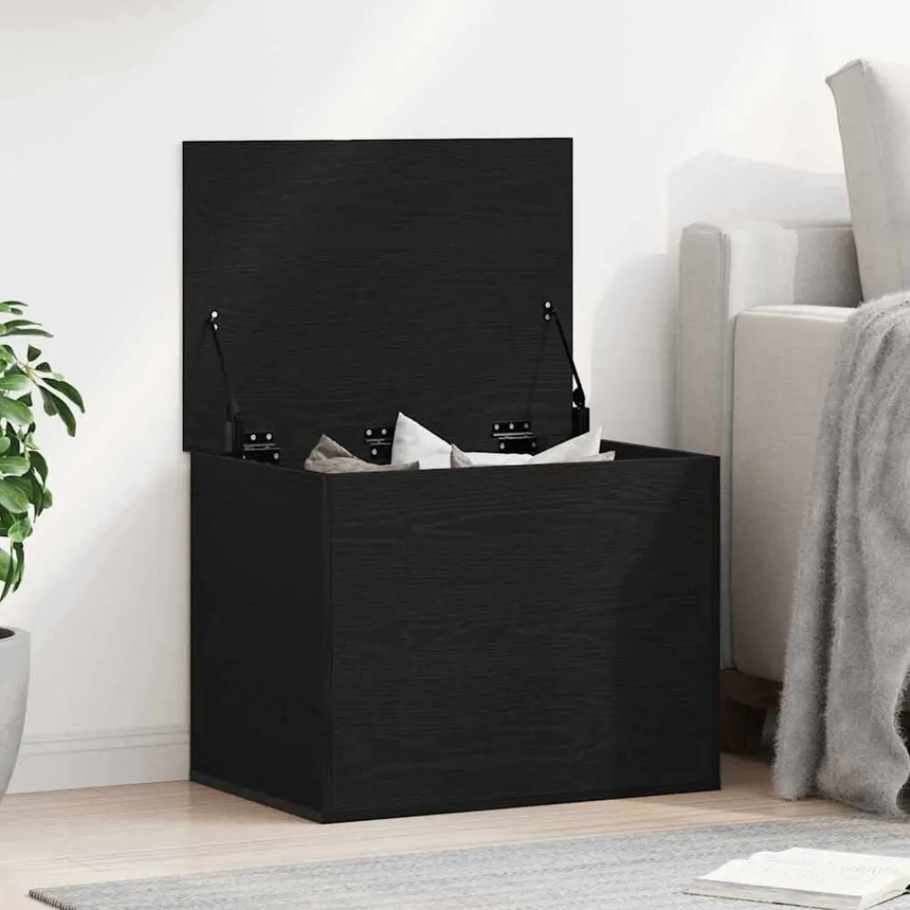 Opslagdoos met opslag 60 x 42 x 46 cm Bewerkt hout>vidaXL Online