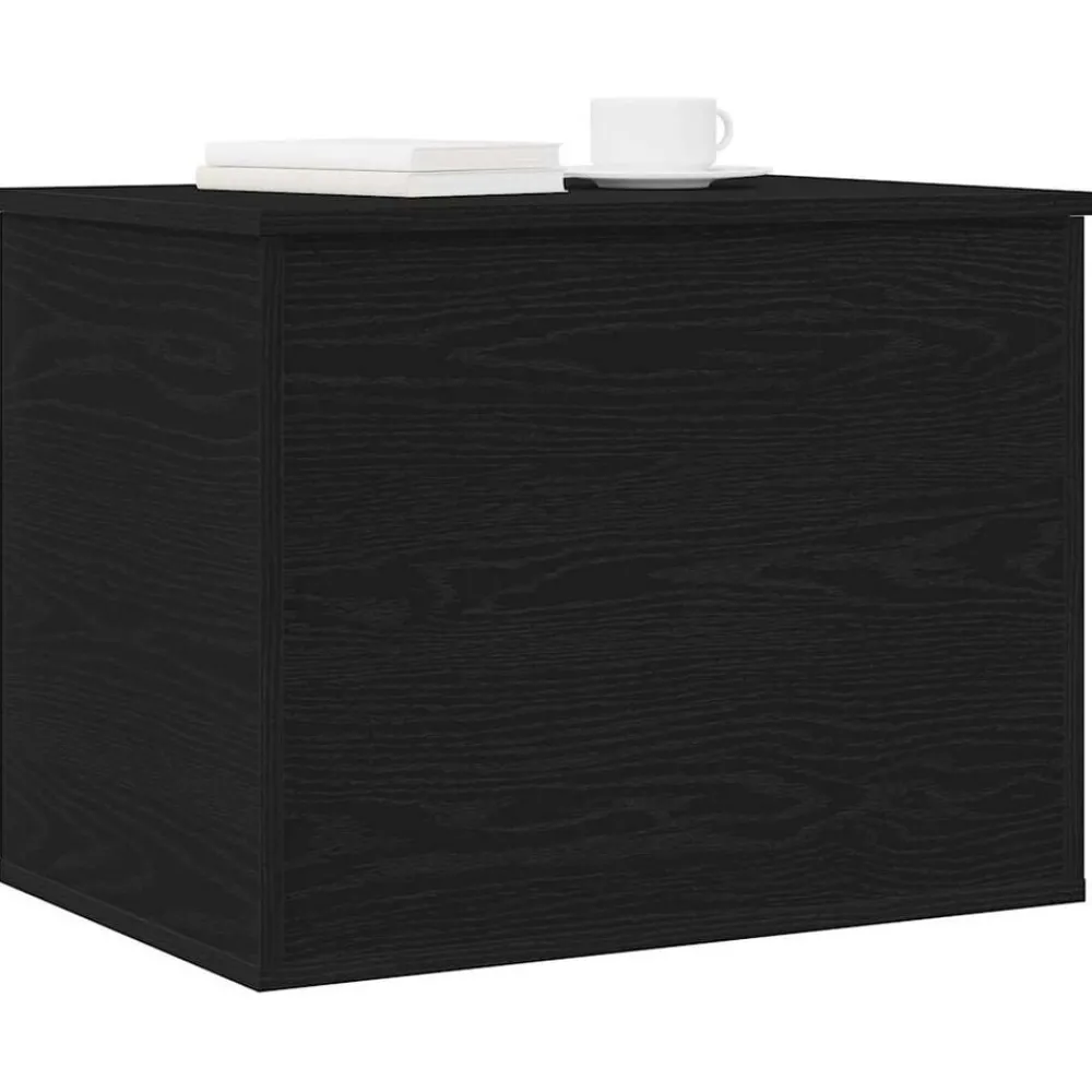 Opslagdoos met opslag 60 x 42 x 46 cm Bewerkt hout>vidaXL Online