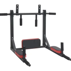 Optrekbar dipstation Zwart en Rood 89 x 59 x 70 cm>vidaXL Outlet