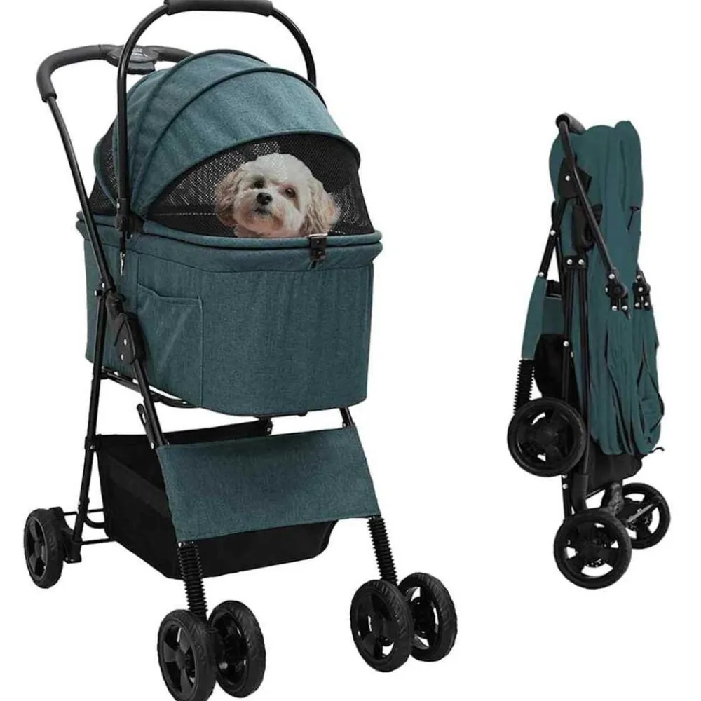 Opvouwbare Huisdierenwagen 81 x 47 x 99 cm Polyester>vidaXL Best