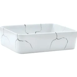 Opzetwasbak rechthoekig 46x35,5x13 cm keramiek>vidaXL Clearance