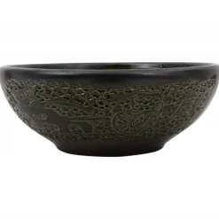 Sanitair & Loodgietersbenodigdheden*vidaXL Opzetwasbak rond Φ41x14 cm keramiek Zwart