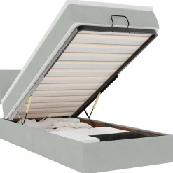 Bedden & Accessoires*vidaXL Ottoman bed met matras 80x200cm fluweel Lichtgrijs