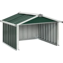 Overkapping voor robotmaaier 92x97x63 cm staal>vidaXL
