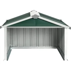 Overkapping voor robotmaaier 92x97x63 cm staal><noscript><img width=