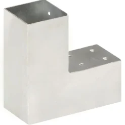 Paalverbinding L-vorm 71x71 mm gegalvaniseerd metaal><noscript><img width=