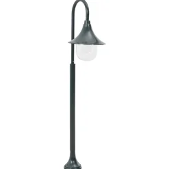 Paalverlichting tuin E27 120 cm aluminium>vidaXL