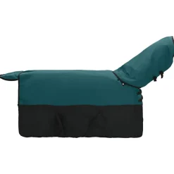 Paardendeken Donkergroen en Zwart 75 cm Polyester>vidaXL Online