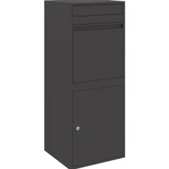 Pakket inwerp box met opslag 41 x 38 x 103 cm Staal>vidaXL Outlet