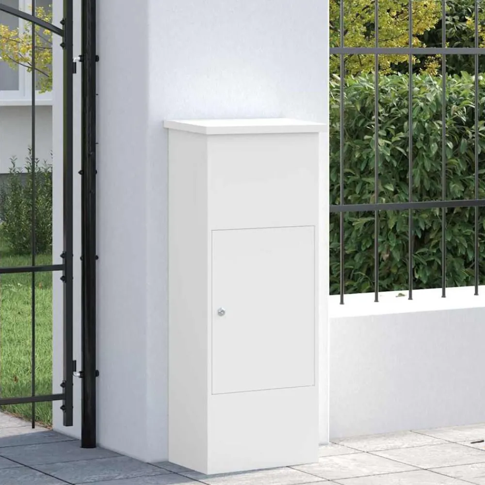 Pakket inwerp box met opslag 44,5 x 29 x 110,5 cm Staal>vidaXL Clearance