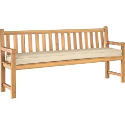 Woon- & Tuinaccessoires*vidaXL Palet Kussen 180 x 40 x 8 cm Oxford Stof Beige