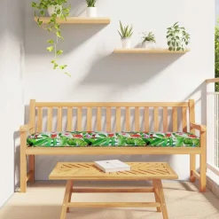 Woon- & Tuinaccessoires*vidaXL Pallet Kussen Set 2 pcs Tropische Jungle 180 x 40 x 8 cm Tropisch jungle