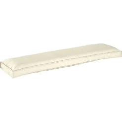 Pallet Kussen Set 2 pcs Crème 150 x 40 x 8 cm Oxford Stof>vidaXL