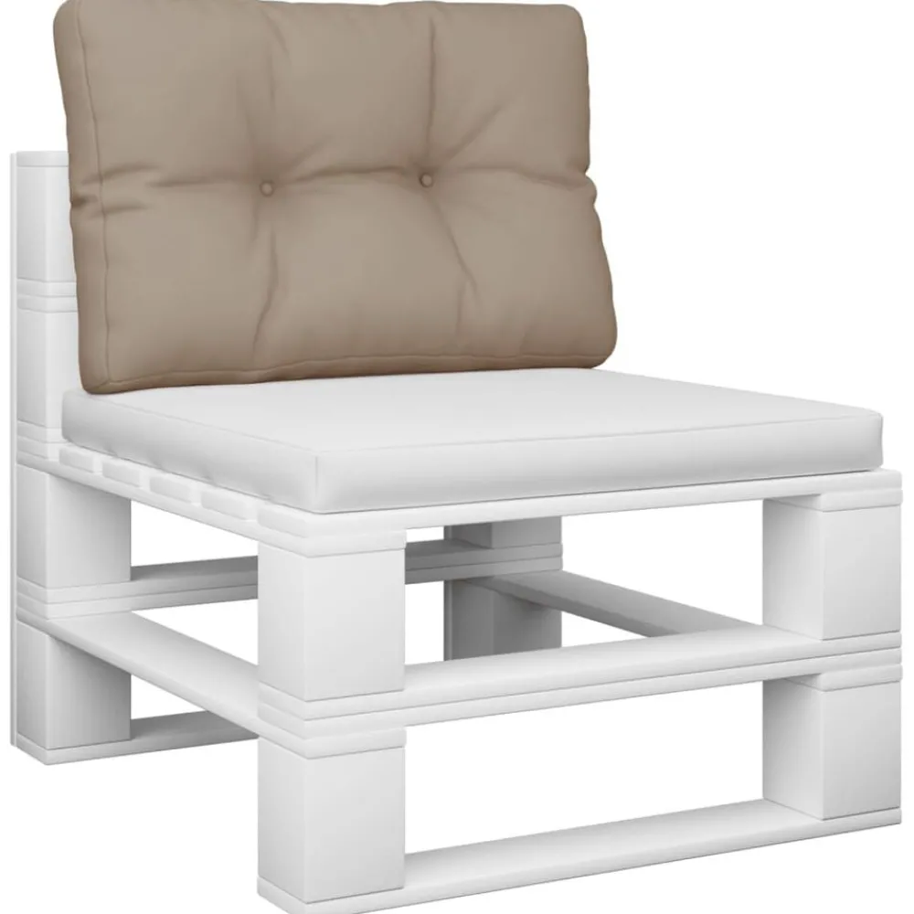Palletkussen 50x40x12 cm stof>vidaXL New