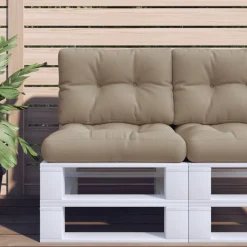 Palletkussens 2 st stof>vidaXL Discount
