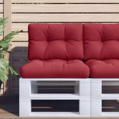 Palletkussens 2 st stof>vidaXL New