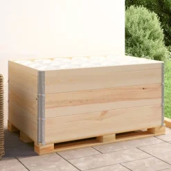 Palletopzetranden 3 st 80x120 cm massief grenenhout>vidaXL Discount