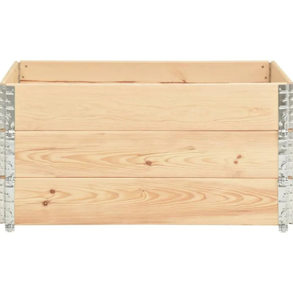 Palletopzetranden 3 st 80x120 cm massief grenenhout>vidaXL Discount