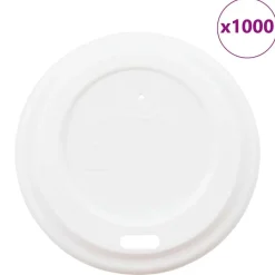 Papieren koffiebekerdeksels Ø60 mm 4oz 1000 st kunststof wit>vidaXL Sale