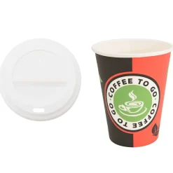 Papieren koffiekopjes met deksel 1000 st 4oz 100 ml>vidaXL New