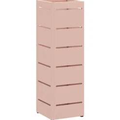 Paraplu Standaard met opslag 15,5 x 15,5 x 49 cm Metaal>vidaXL Hot