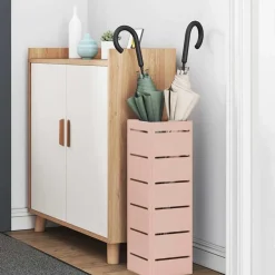 Paraplu Standaard met opslag 15,5 x 15,5 x 49 cm Metaal><noscript><img width=